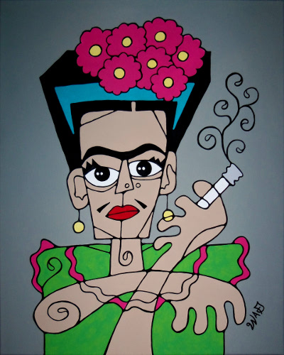 Wayne Gagnon - Painting, Frida Kahlo